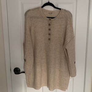Free people around the clock sweater pullover